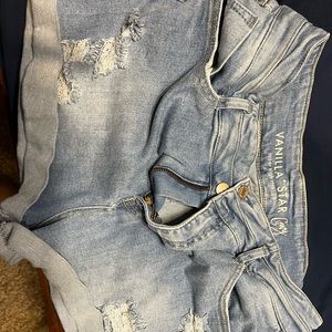 Jean shorts, worn once, size 19